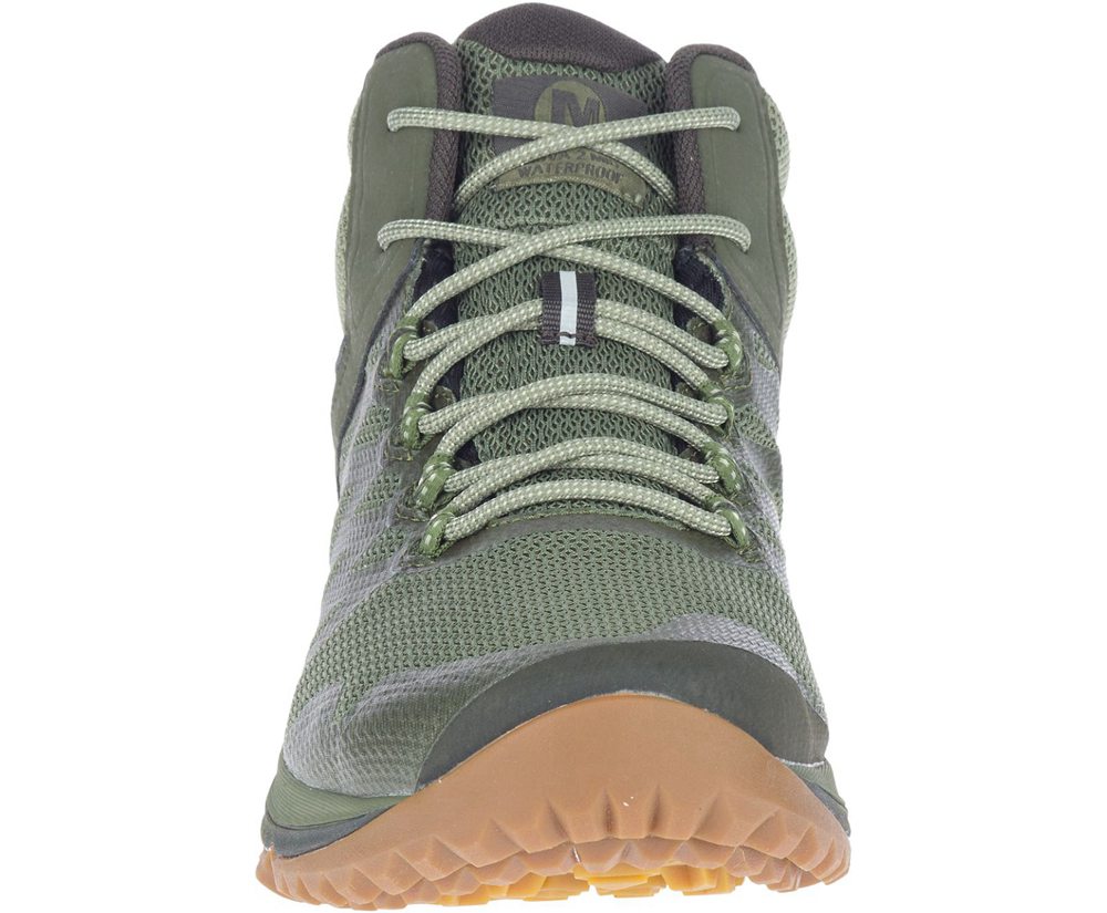 Merrell Løbesko Herre - Nova 2 Mid Waterproof - Olivengrøn - TBQ705246